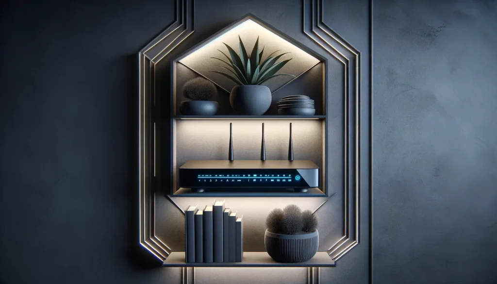 glasfaserrouter wand